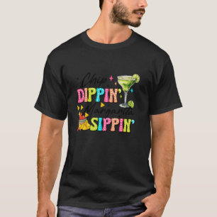 Camiseta Mergulhando Chip Bebendo Margarita, Cinco De Maio