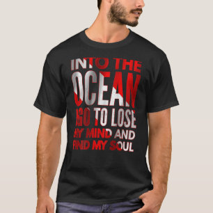 Camiseta Mergulhando o mergulho de mergulhador de mergulhad