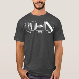 Camiseta Mergulhar Clássico Mergulhar Mergulho Minimalista 