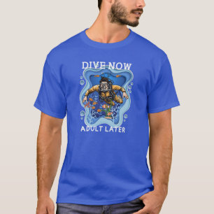Camiseta Mergulhe Agora Adulto Depois