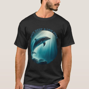 Camiseta Mergulhe Dolphin Livre Ao Vivo
