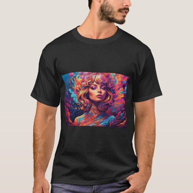 Camiseta Mergulhe em um reino mesmerizador com nosso "Encan (Frente)