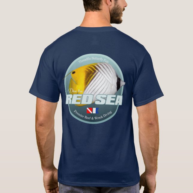 Camiseta Mergulhe no Mar Vermelho (DD2) (Verso)