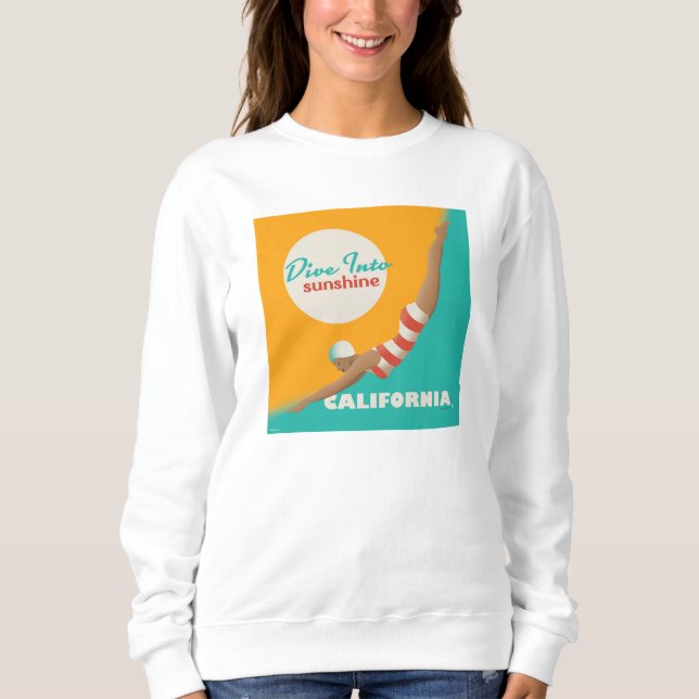 Camiseta Mergulhe No Sol | Califórnia (Frente)