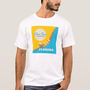Camiseta Mergulhe No Sol   Flórida