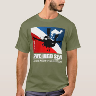 Camiseta Mergulhe O DF2 Do Mar Vermelho