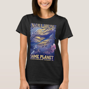 Camiseta Mergulho Águas Submarinas Diver Ocean Swimmer 4