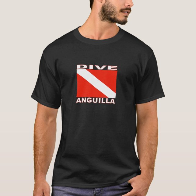 Camiseta Mergulho Anguilla (Frente)