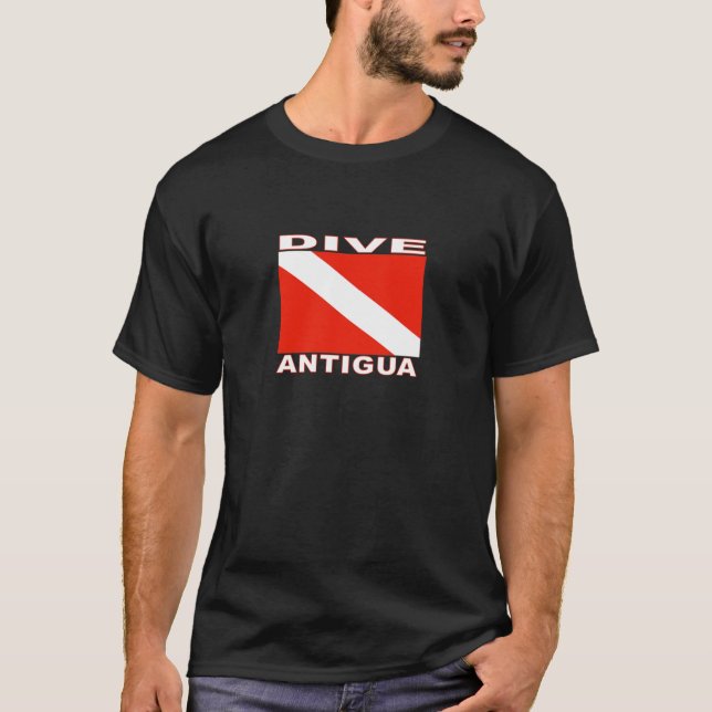 Camiseta Mergulho Antígua (Frente)