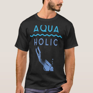 Camiseta Mergulho Aquaholic Scuba