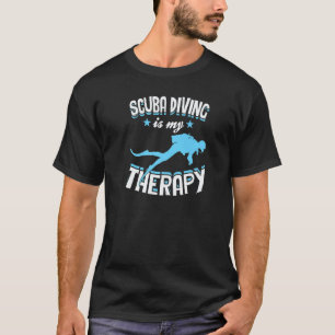 Camiseta Mergulho Autônomo É Minha Terapia Instrutor de Mer