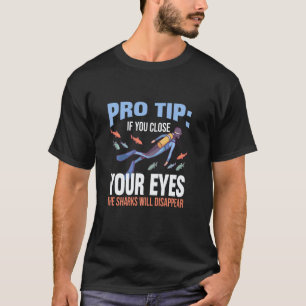 Camiseta Mergulho Autônomo Para Mergulhador Subaquático