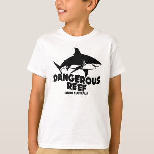 Camiseta Mergulho Autônomo Tubarões-Brancos - Recife Perigo
