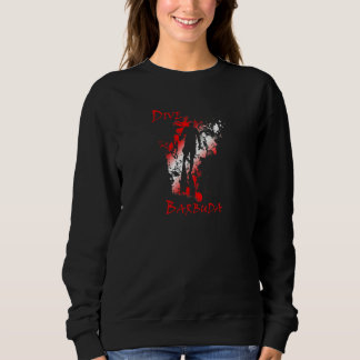 Camiseta Mergulho Barbuda Índias Ocidentais Férias Mergulho