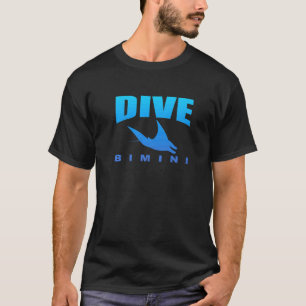 Camiseta Mergulho Bimini Mergulho em Bimini com Raias Manta