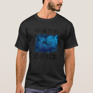 Camiseta Mergulho com Cilindro no Meu Escritório Mergulhad