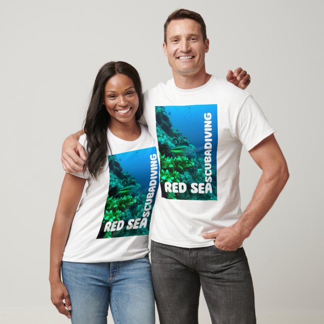 Camiseta Mergulho com Snorkel no Mar Vermelho (Unissex)