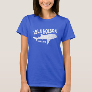 Camiseta Mergulho com Tubarões Baleia Isla Holbox México