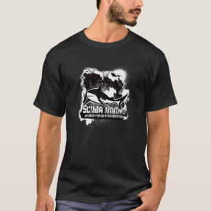 Camiseta Mergulho com Tubarões Recifes