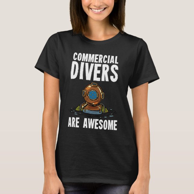 Camiseta Mergulho comercial 1 (Frente)