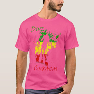 Camiseta Mergulho de Férias no Oeste das Índias Dive Curaca