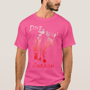 Camiseta Mergulho de Férias no Oeste das Índias Dive Curaca