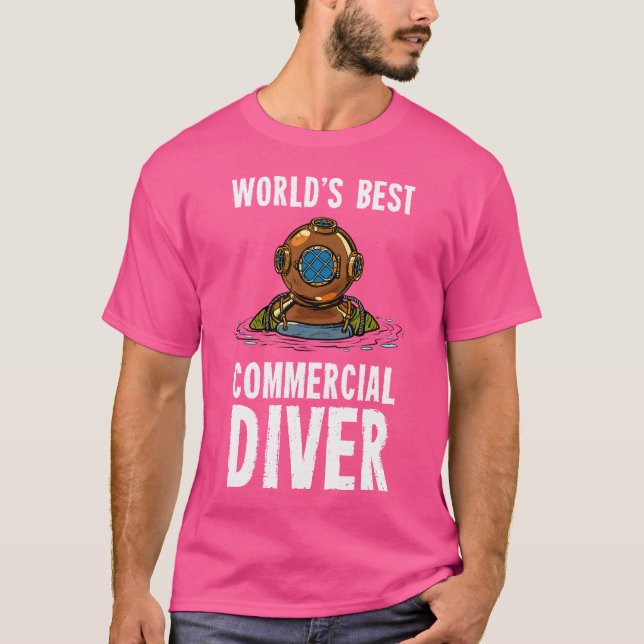 Camiseta Mergulho de mergulho comercial (Frente)