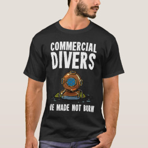Camiseta Mergulho de mergulho comercial