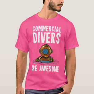 Camiseta Mergulho de mergulho comercial