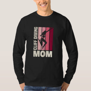 Camiseta Mergulho de Penhasco Feminino Dia das Mães Subir P