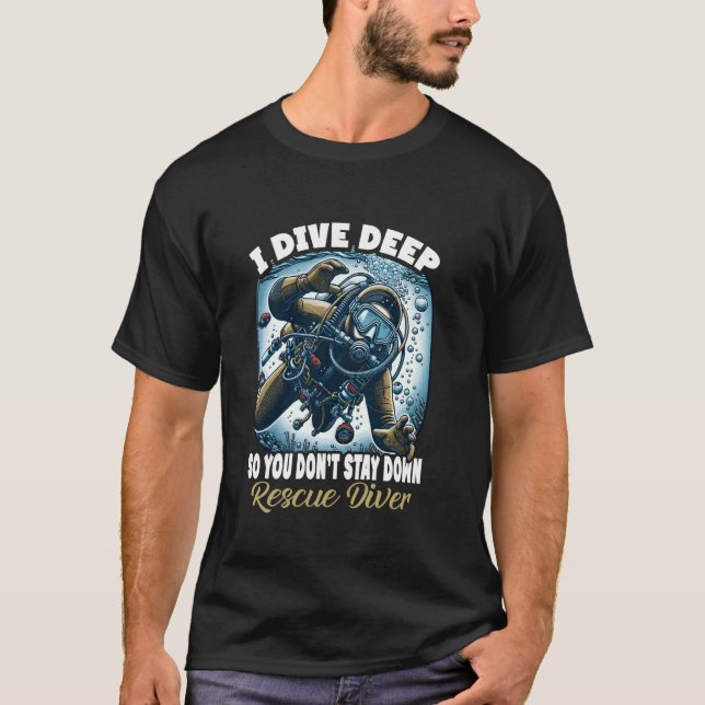 Camiseta Mergulho de Resgate 1 (Frente)