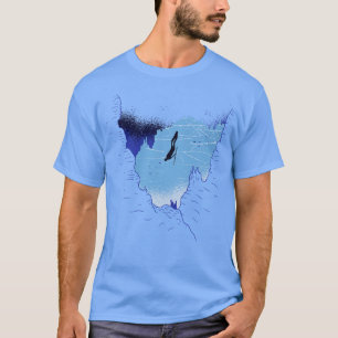 Camiseta Mergulho Diver Scuba - Pesca de Lança Livre