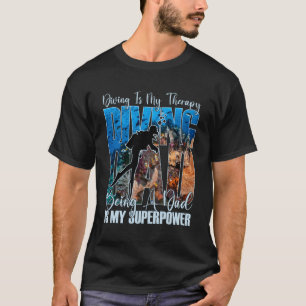 Camiseta Mergulho É Minha Terapia Ser Um Pai Meu Gordura Su