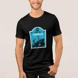 Camiseta Mergulho em Naufrágio no Caribe 