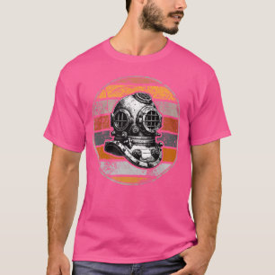 Camiseta Mergulho Encantado Engraçado Engraçado Scuba