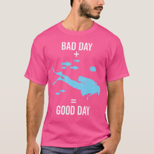 Camiseta Mergulho Engraçado no Oceano Diver