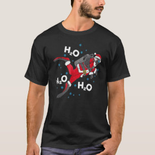 Camiseta Mergulho H2o H2o H2o Pun Scuba