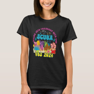 Camiseta Mergulho Incrível na Amizade com Deus Praia Scub