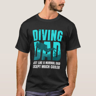 Camiseta Mergulho legal De Scuba Para Pais Do Oceano Scuba