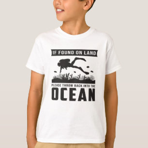 Camiseta Mergulho Mergulhador Mergulhador Mar Scuba Merging