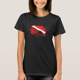 Camiseta Mergulho Mergulhador Mergulho Scuba Oceano Snorkel