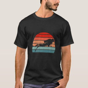 Camiseta Mergulho Mergulho Scuba Vintage Retro Mergulhador