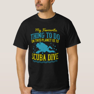 Camiseta Mergulho - Minha Coisa Favorita É Mergulho