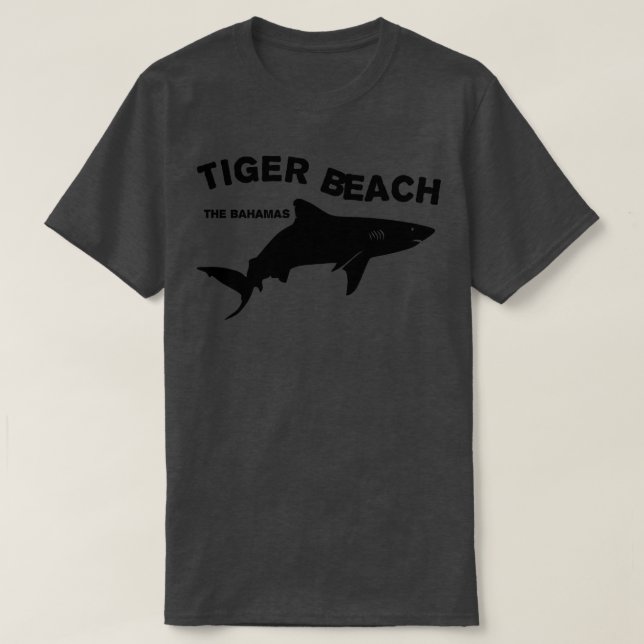 Camiseta Mergulho na Ilha Tiger Beach Grand Bahama na Baha (Frente do Design)