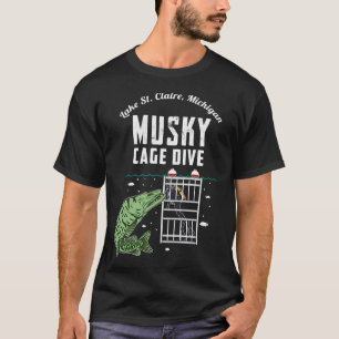 Camiseta Mergulho na Jaula Musky