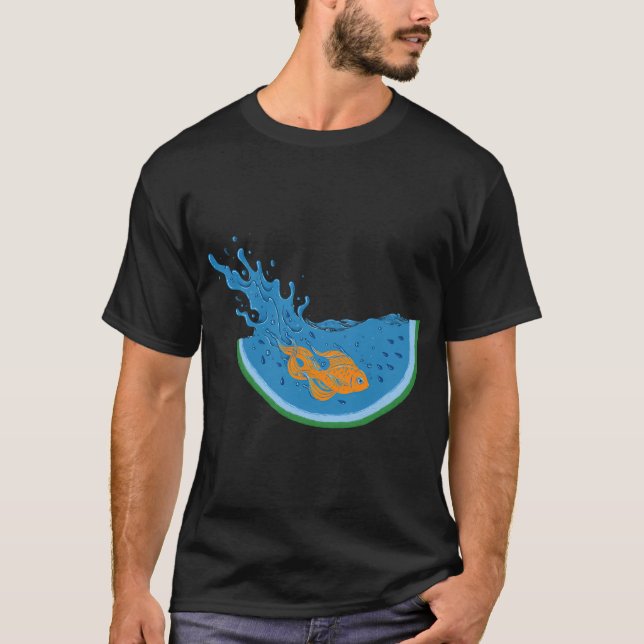 Camiseta Mergulho na Melancia (Frente)