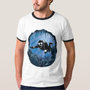 Camiseta Mergulho nas Cavernas - Mergulhador Submarino