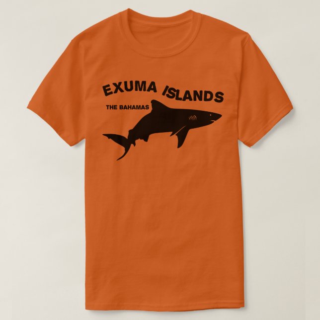 Camiseta Mergulho nas ilhas Exuma nas Baamas 1 (Frente do Design)