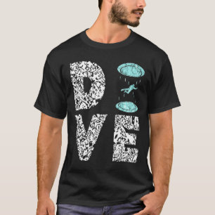 Camiseta Mergulho no interior do túnel de vento Skydiving