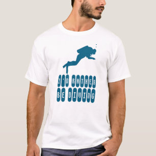 Camiseta Mergulho no Mar Profundo Diver Scuba